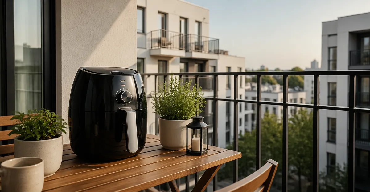 Air Fryer on Apartment Balcony? Tenant Safety & Code Guide