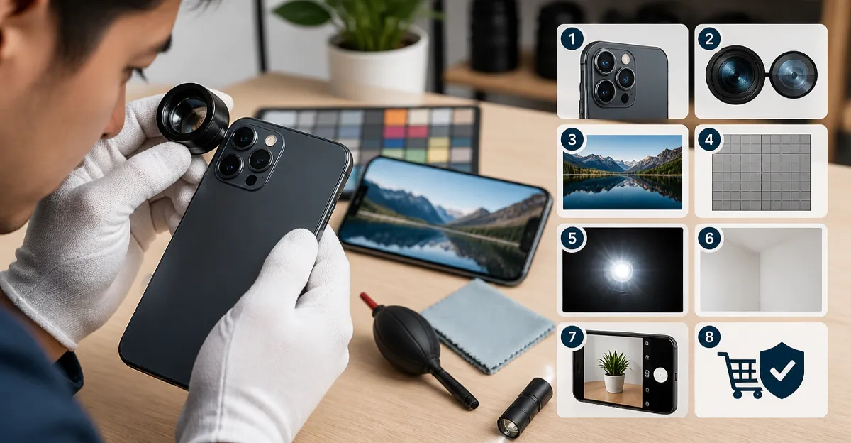 How to Test Used Smartphone Lenses Before Buying