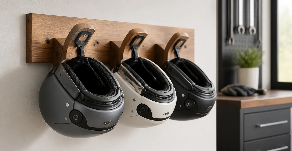 How to Build DIY Helmet Hangers for Foldable Helmets