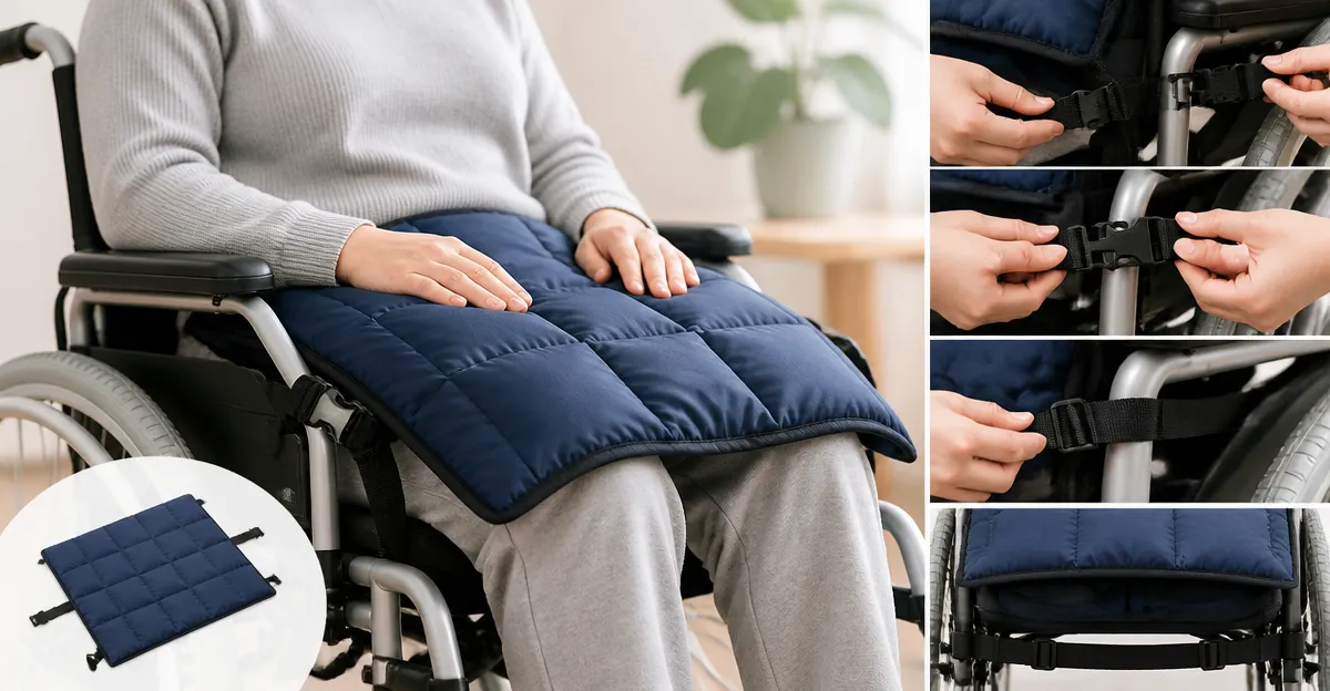 Secure a Weighted Lap Pad to a Wheelchair – Easy Safe Guide