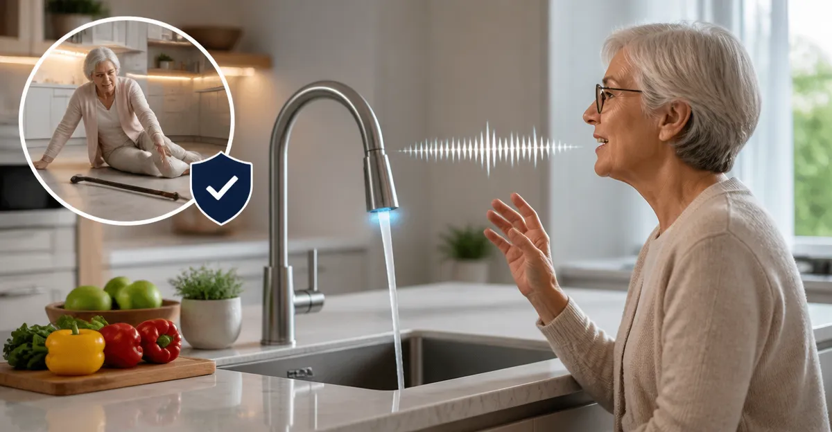 Voice-Activated Faucets for Senior Fall Prevention Guide