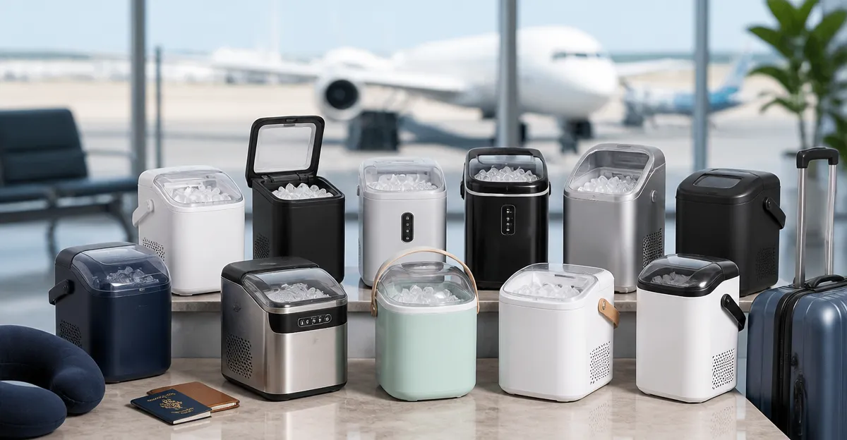 Top 10 Compact Ice Makers for International Travel