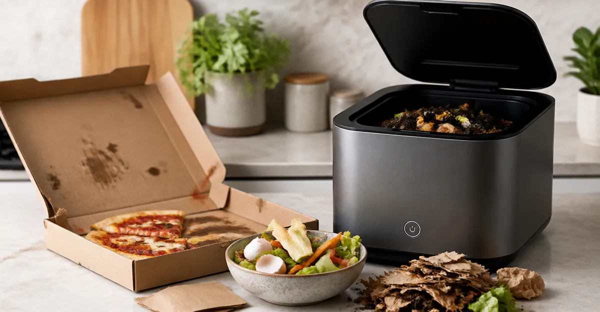 Can I Compost a Cardboard Pizza Box in an Electric Countertop Composter?