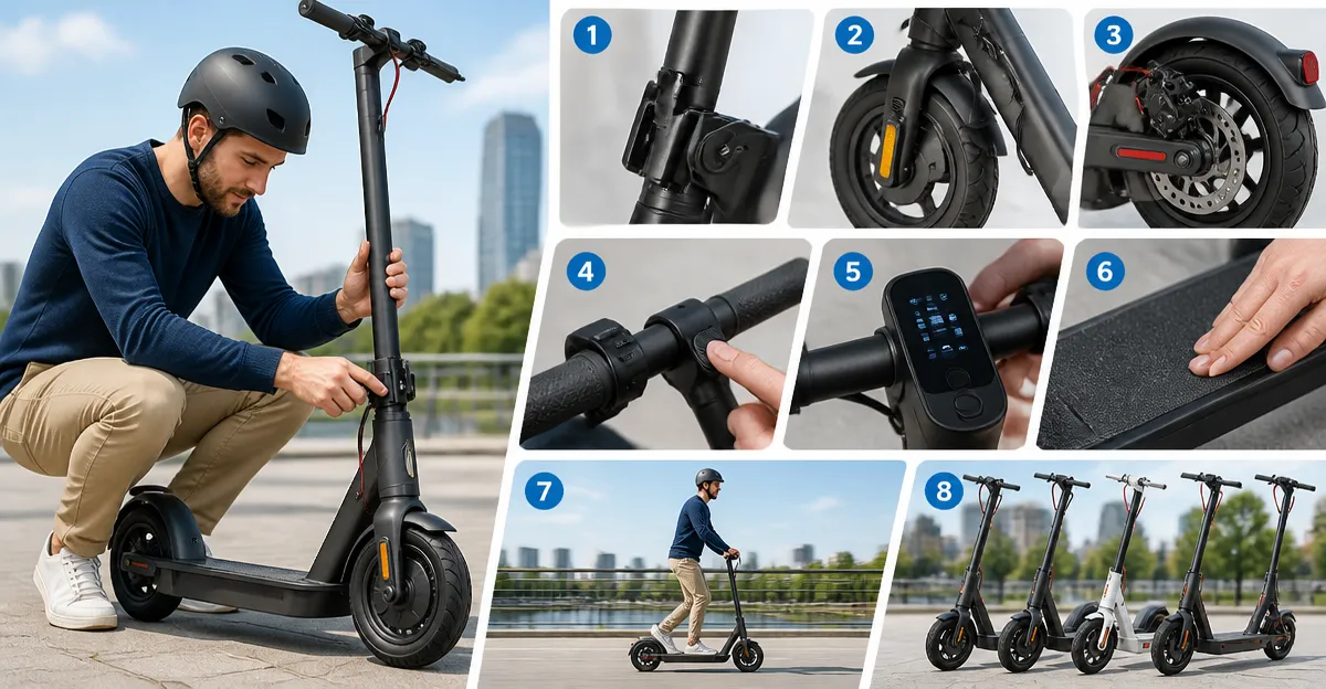 How to Test Ride a Folding Scooter: Ultimate Checklist for Buyers