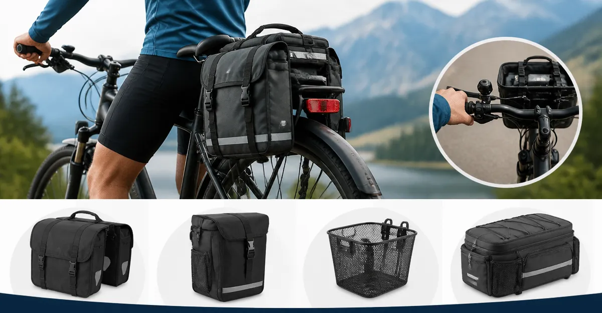 Comparing Top Rear Bike Panniers and Baskets: Value, Features, and Best Use Cases
