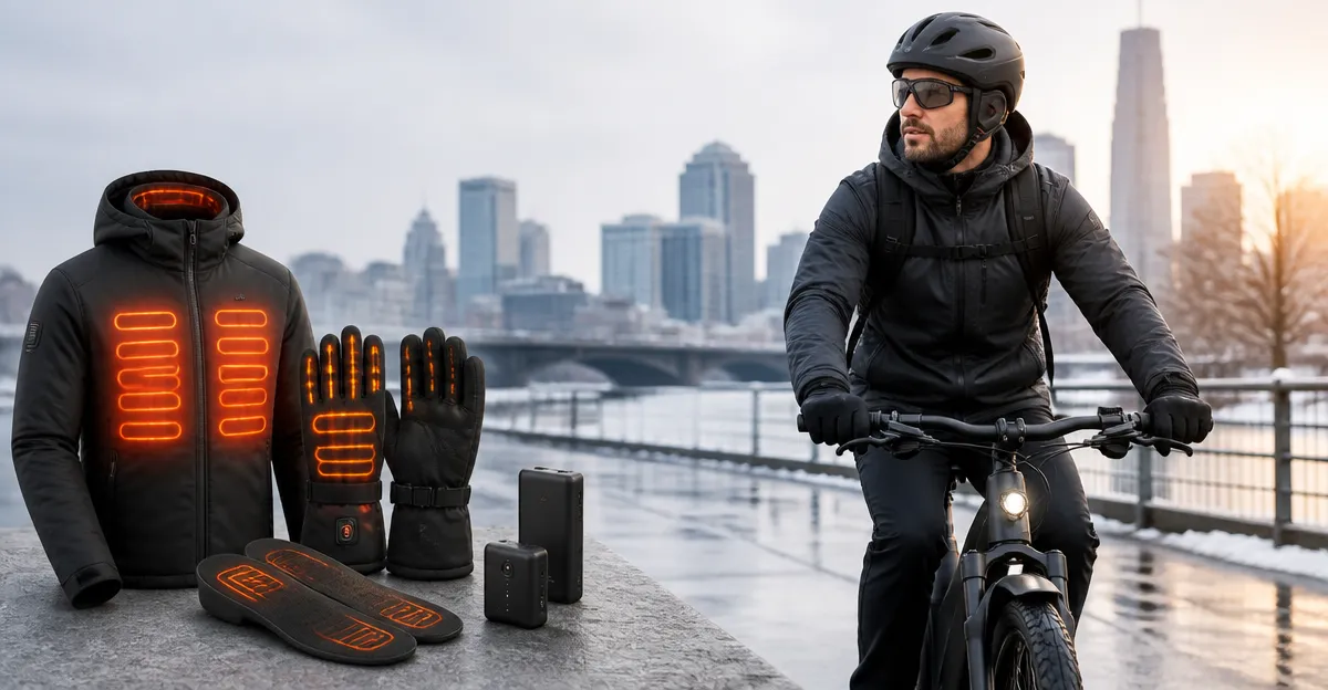 10 Best Heated Gear for E‑Bike Commuters: Jackets, Gloves, Insoles & Batteries