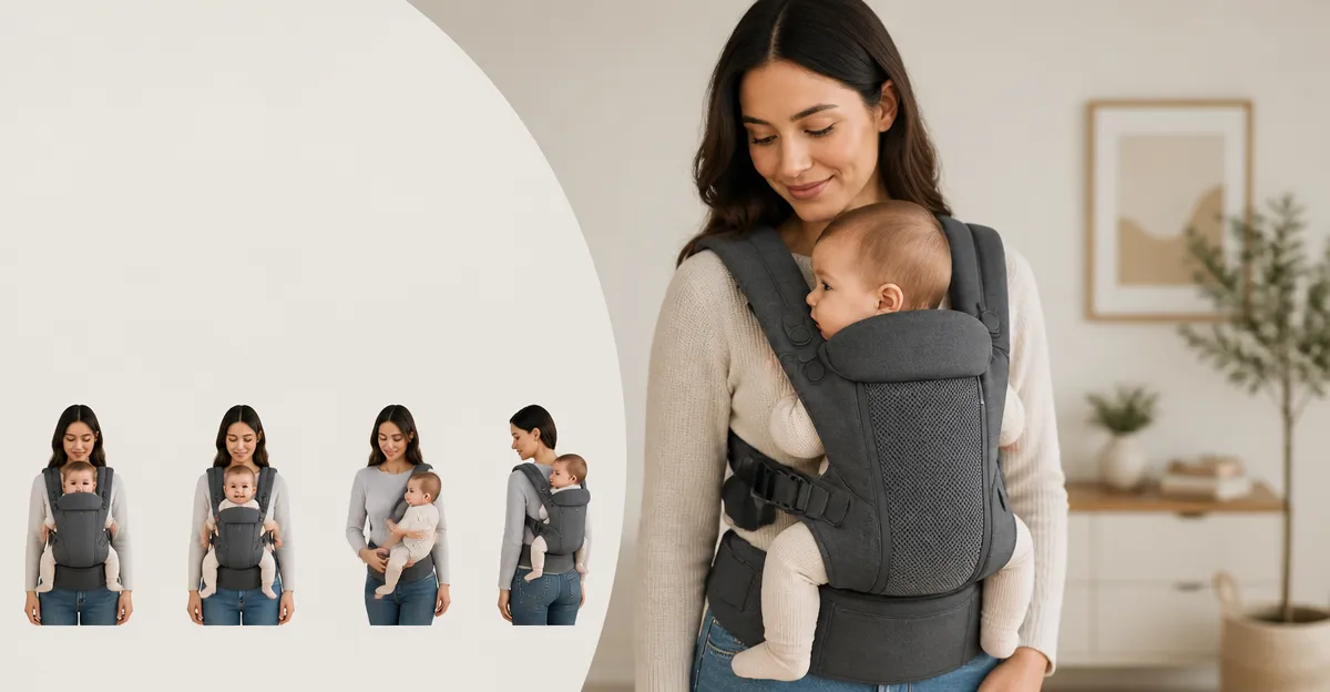 Infantino Flip 4‑in‑1 Baby Carrier Review and FAQ