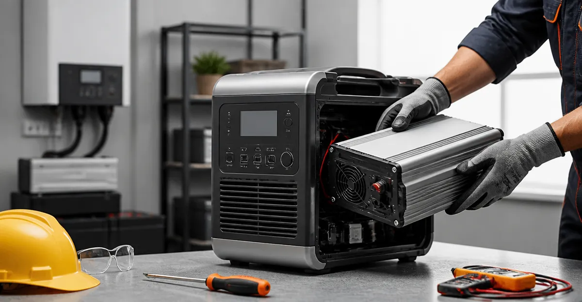 Replace Inverter in Power Station – DIY Safety Guide