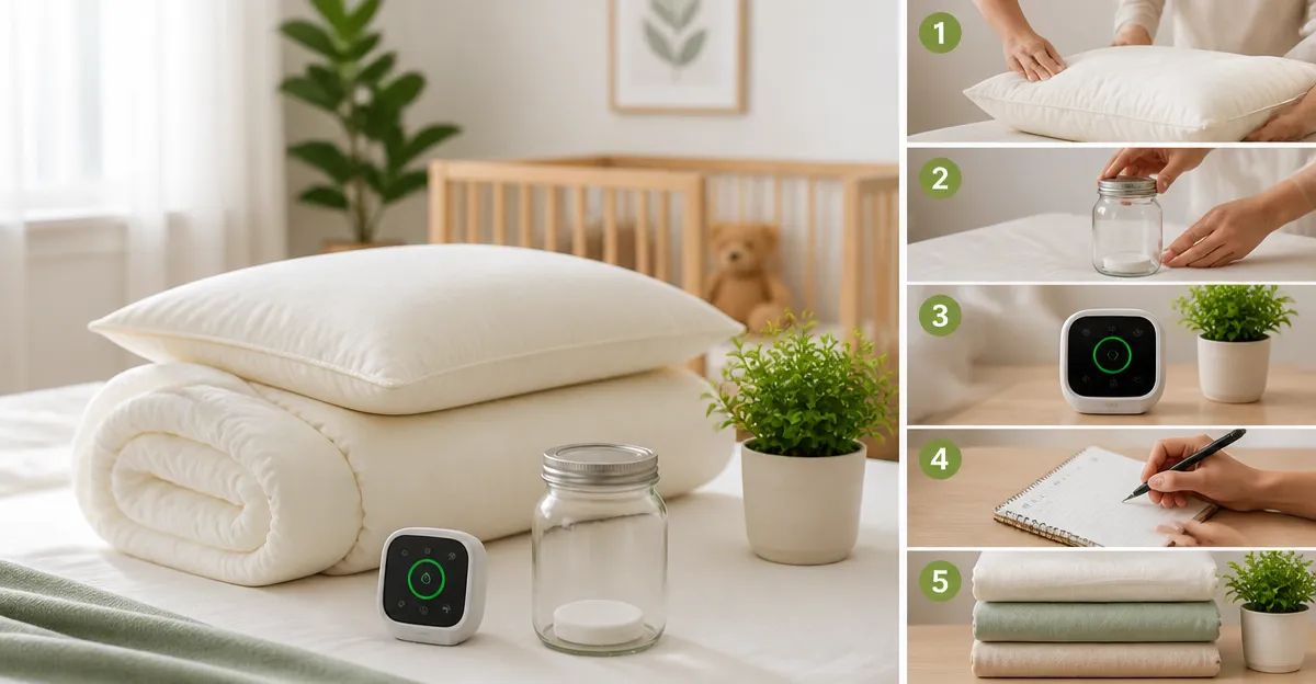 How to Test Low-VOC Bedding for Off‑Gassing – Simple Home Guide