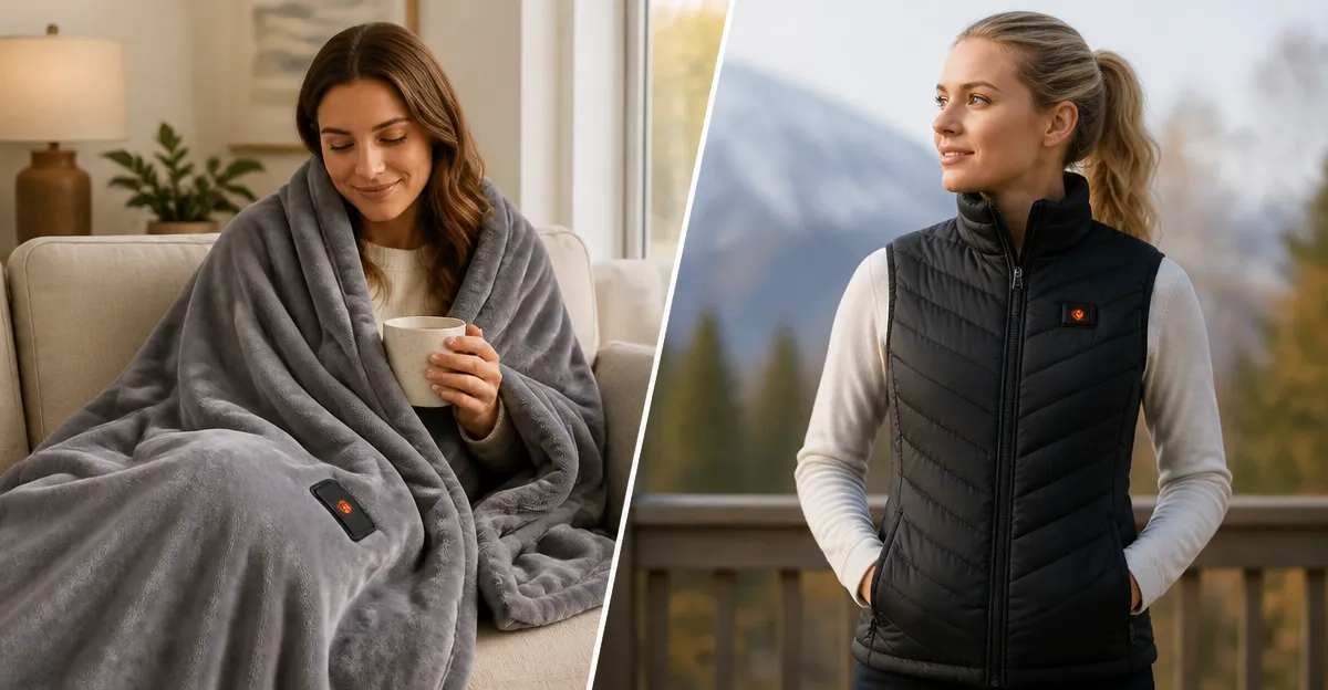 Greenoak Heated Throw vs Venustas Heated Vest: In‑Depth Comparison