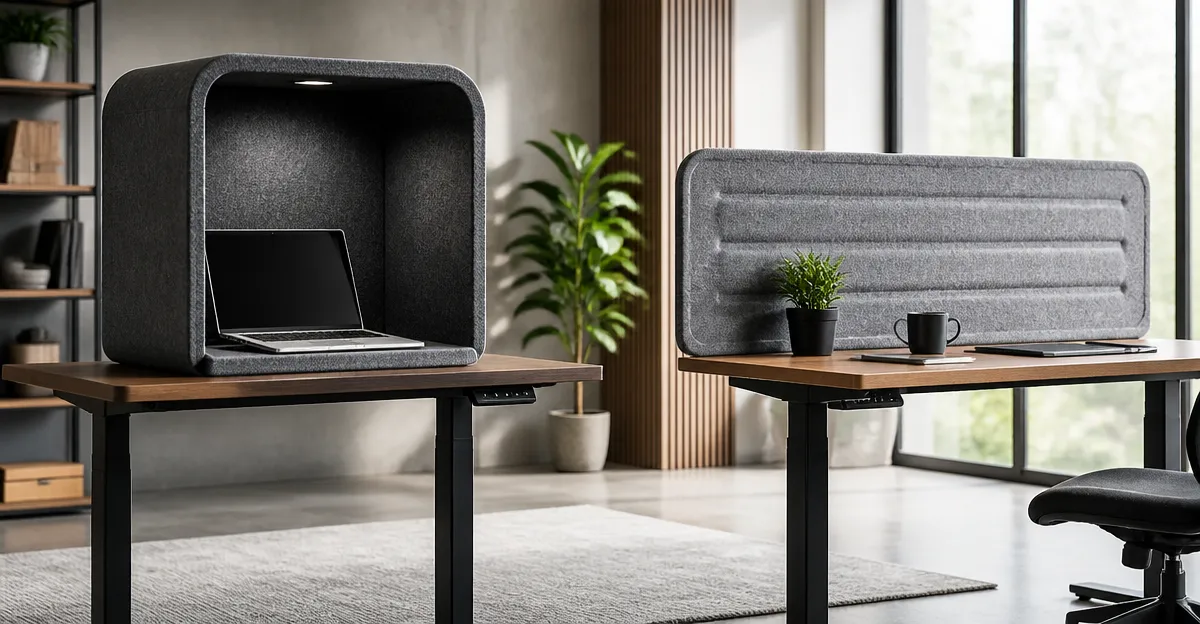 Standing Desks with Integrated Sound Absorption: Top Quiet Picks