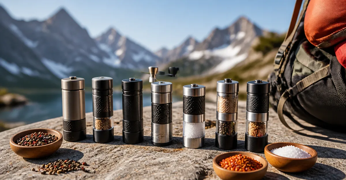 10 Best Ultralight Spice Grinders for Backpacking