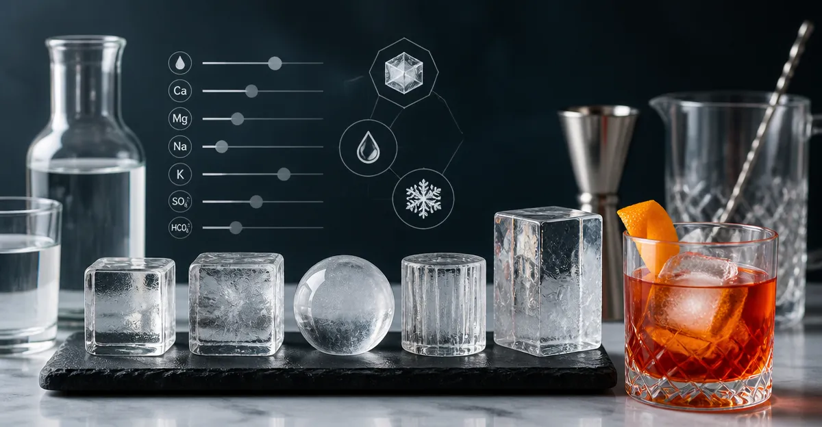 The Complete Guide to Ice Mineral Profiles for Cocktails