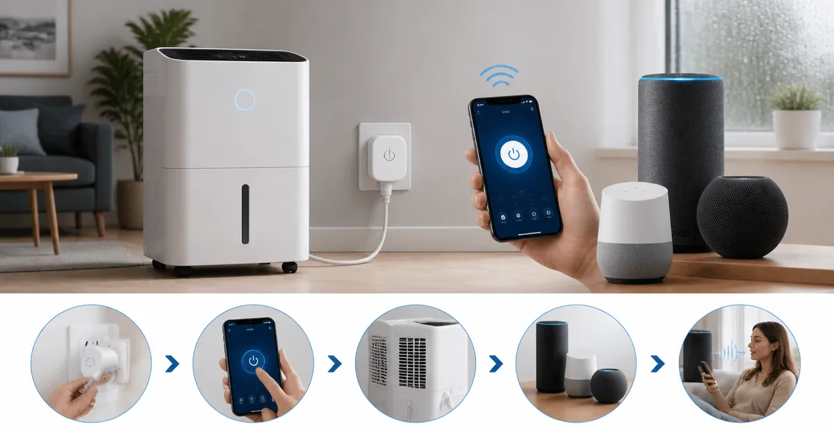 Voice Control Setup for Dehumidifier with Alexa, Google & Siri
