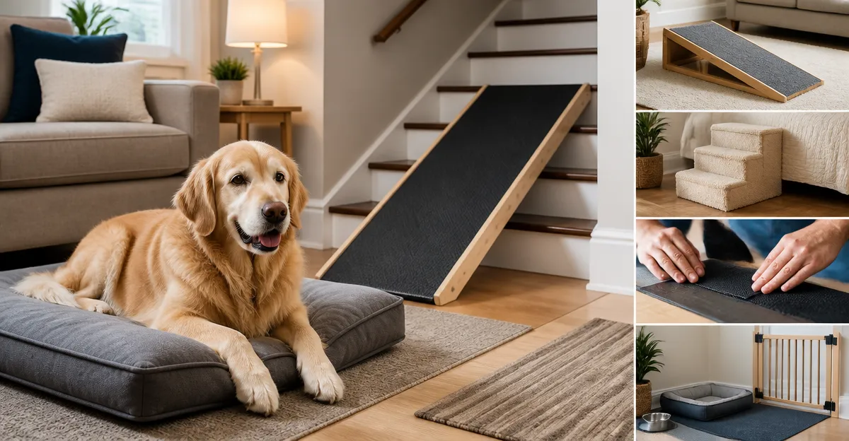 How to Make Emergency Home Modifications for Sudden Dog Mobility Loss