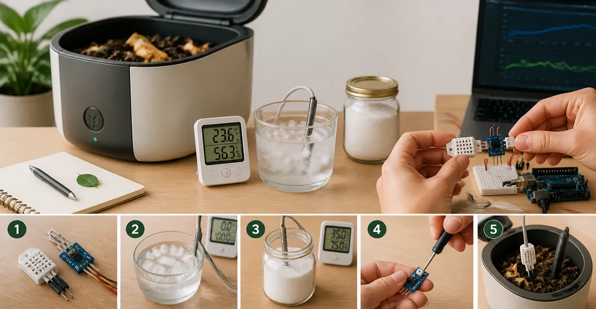 How to Calibrate Low-Cost Sensors for Your Countertop Composter