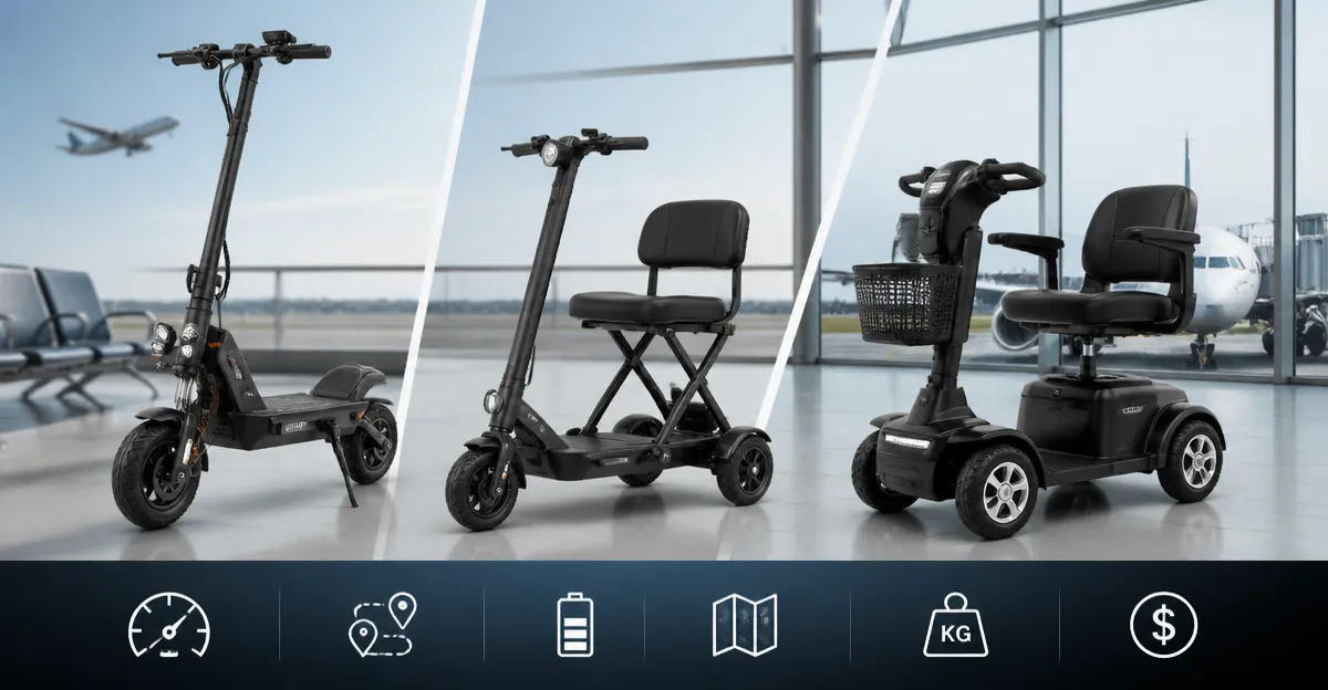 CUNFON RZ1000 vs Awwscooter C1 vs Vive Mobility Scooter