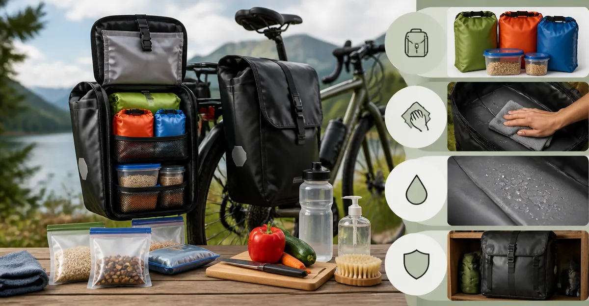 How to Prevent Cross-Contamination in Bike Panniers