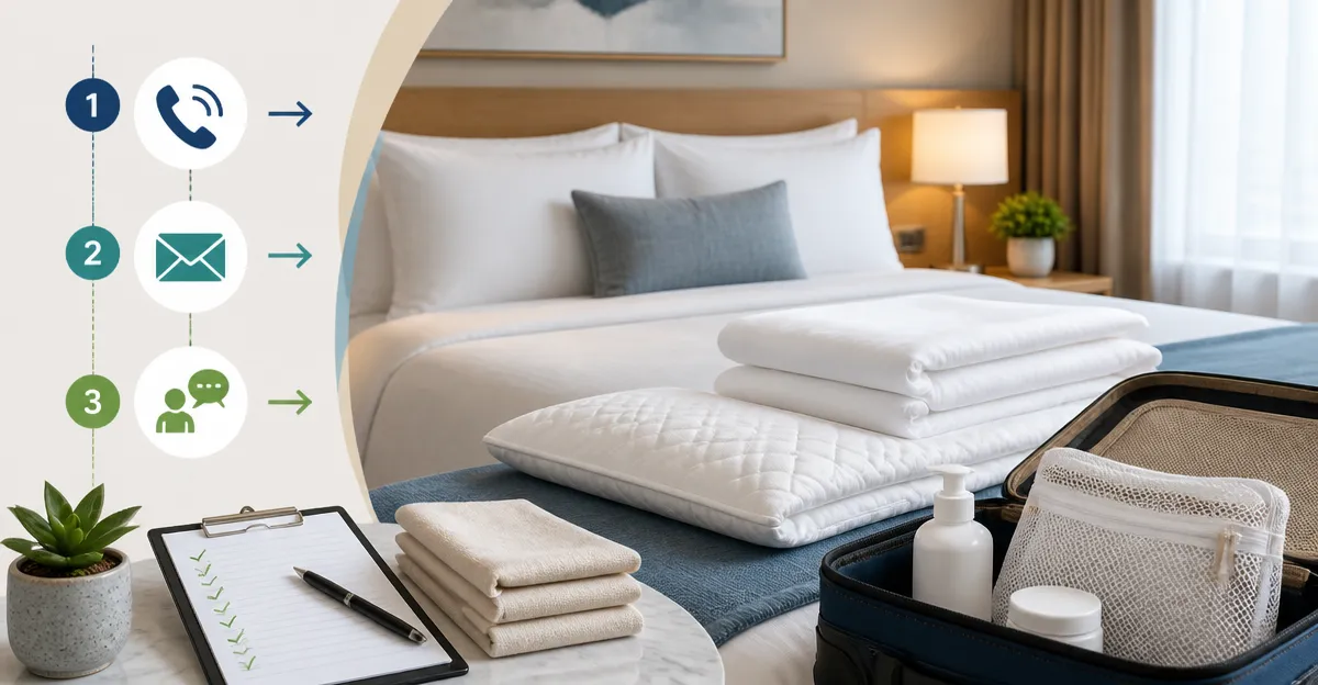 How to Ask Hotels for Eczema‑Friendly Bedding