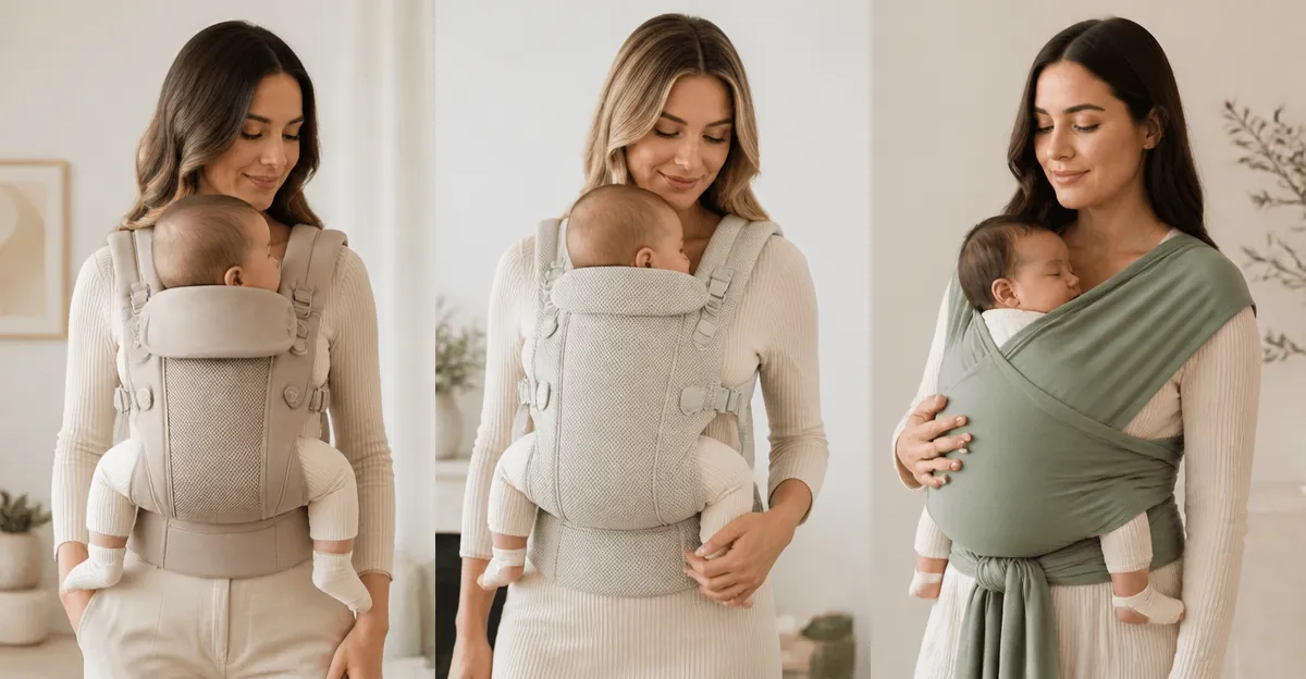 Momcozy vs Mabē Monarch vs Solly Baby Carrier Comparison