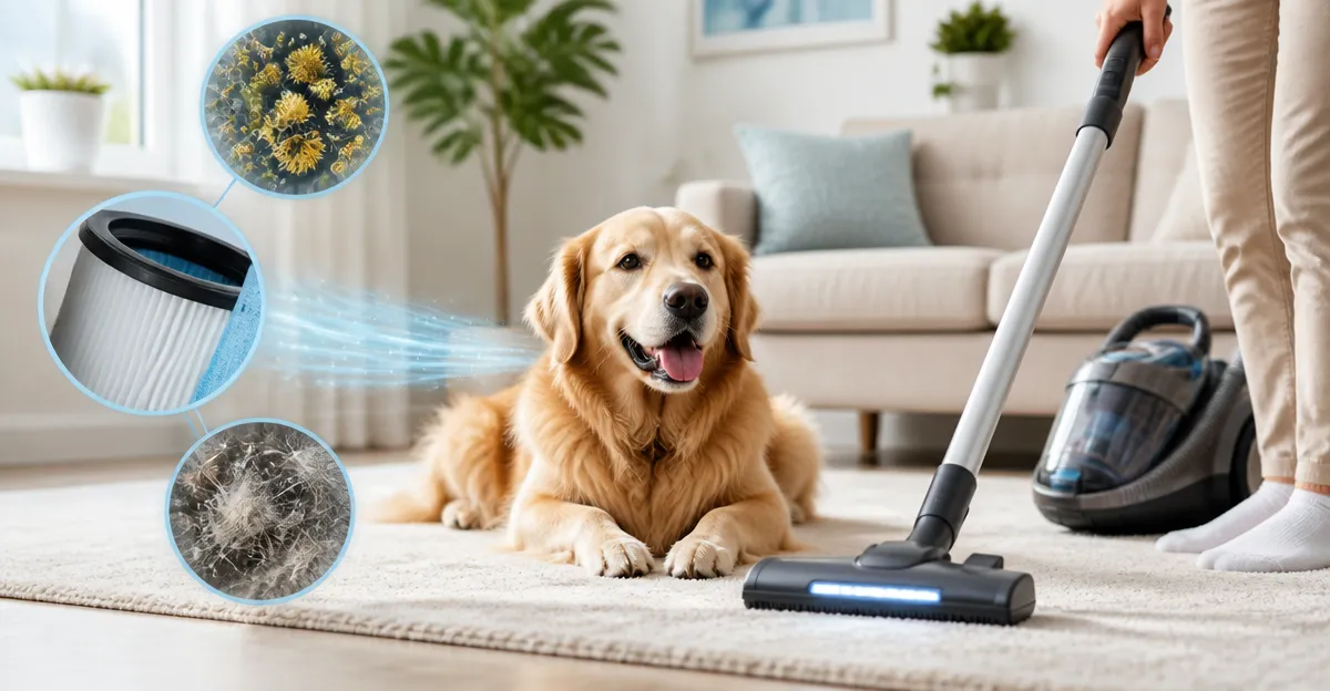Vacuuming Tips for Pets with Atopic Dermatitis