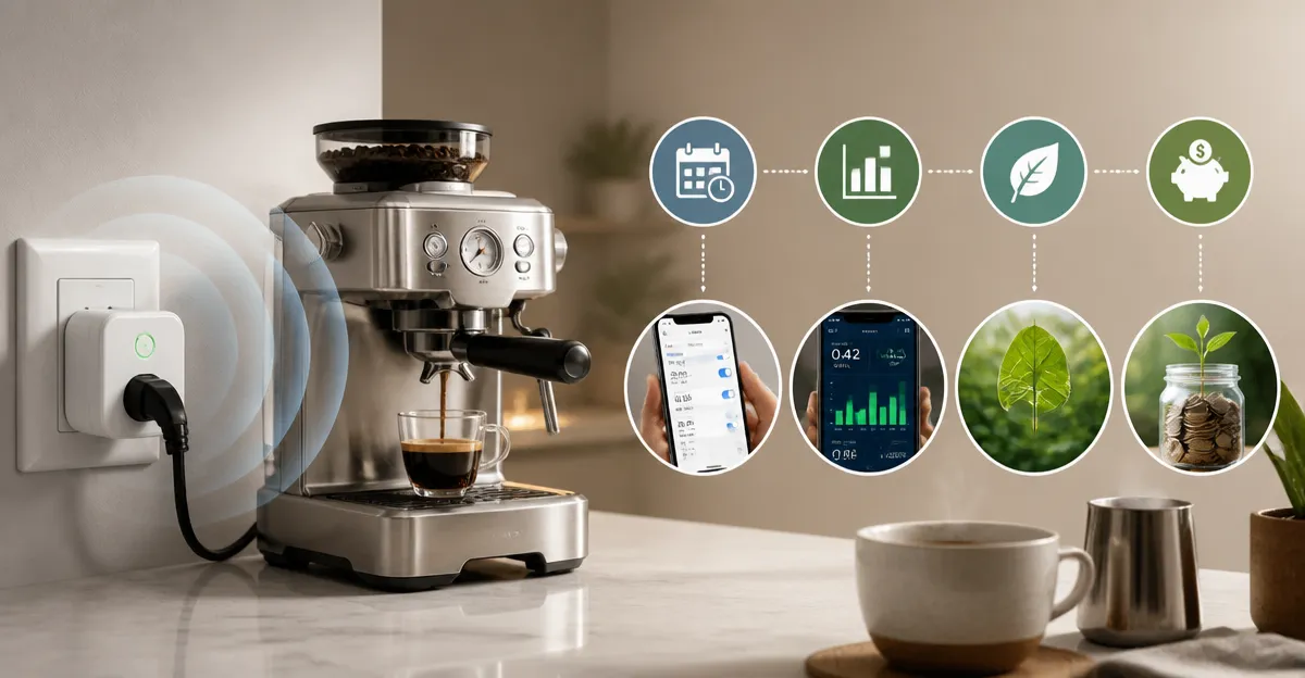 Schedule Your Espresso Machine with a Smart Plug for Energy Savings