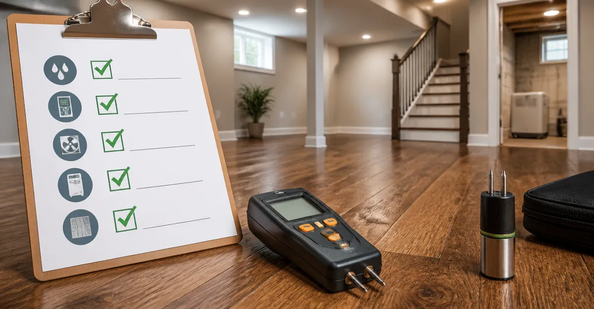 How to Know When to Refinish Basement Hardwood Floors: Essential Humidity Checklist