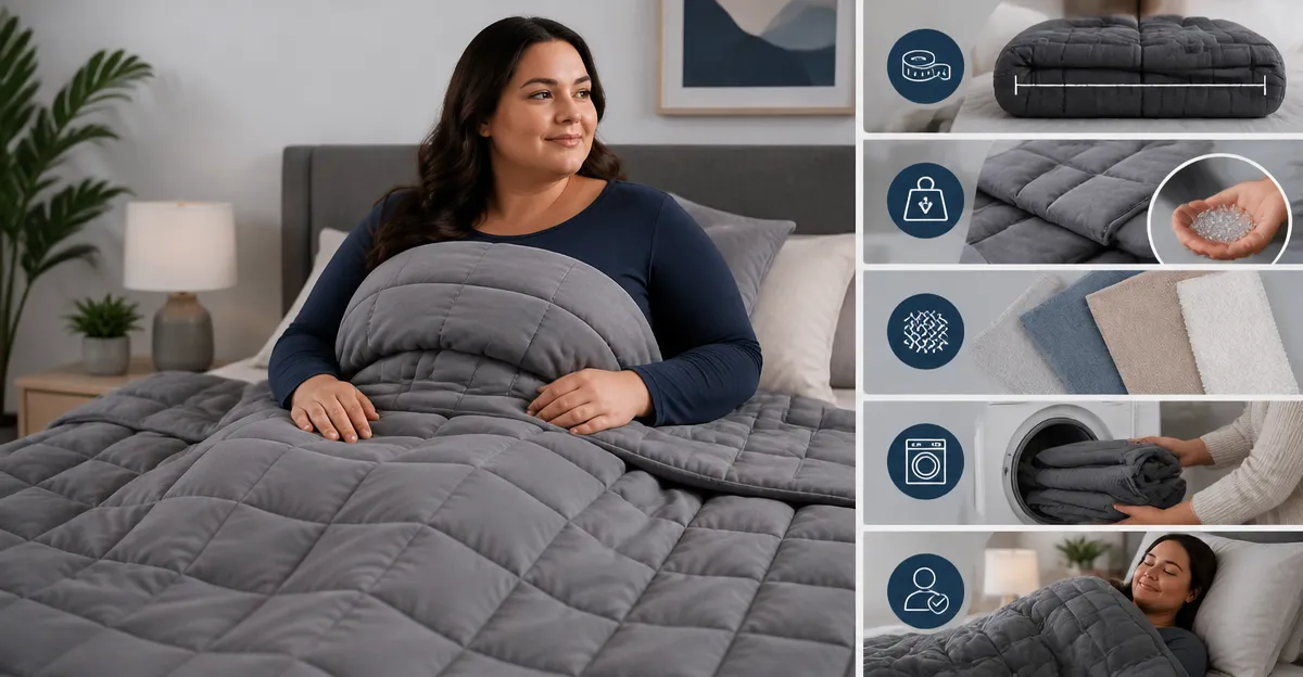How to Choose the Best Weighted Blanket for Plus‑Size Adults
