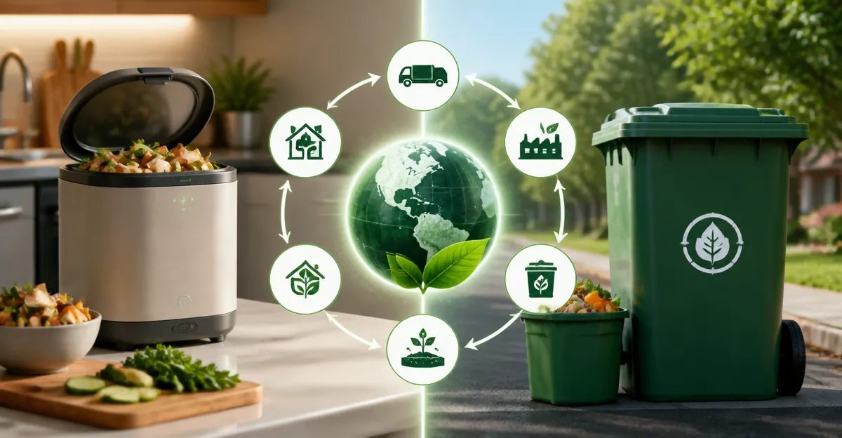 Lifecycle Greenhouse Gas Emissions: Countertop Composter vs Curbside Composting — The Ultimate Guide to Greener Food Waste Disposal