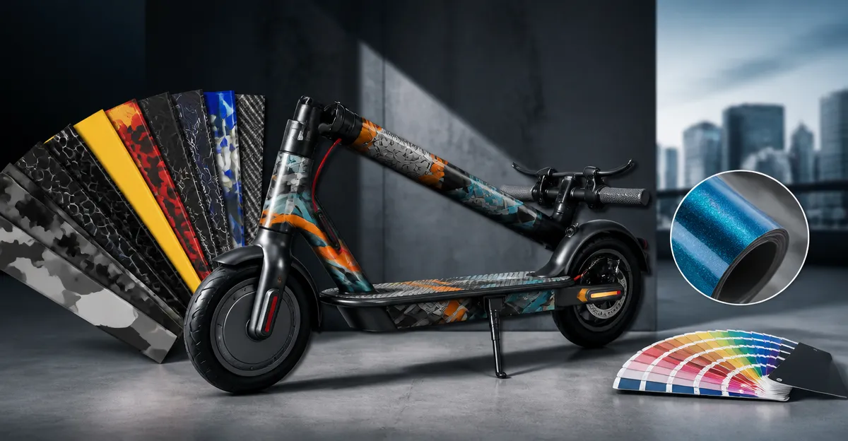 10 Best Folding E‑Scooter Decals, Paints & Wraps (2026)