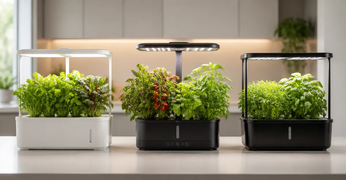 Hydroponic Garden Showdown: Dryades vs Ahopegarden vs VEVOR