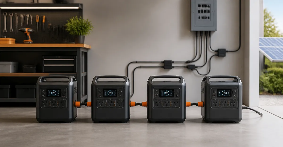 How to Load Balance Multiple Portable Power Stations