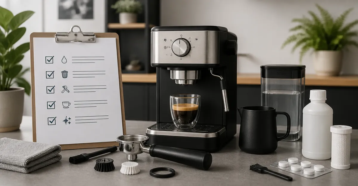 Landlord Maintenance Checklist for Compact Espresso Machines