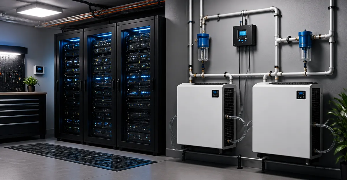 Redundant Dehumidifier System Design for Home Server Rooms