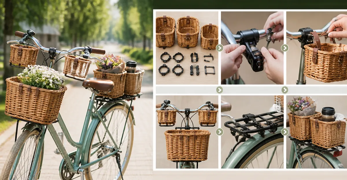 How to Mount Multiple Small Baskets on a Bike: Step-by-Step Guide