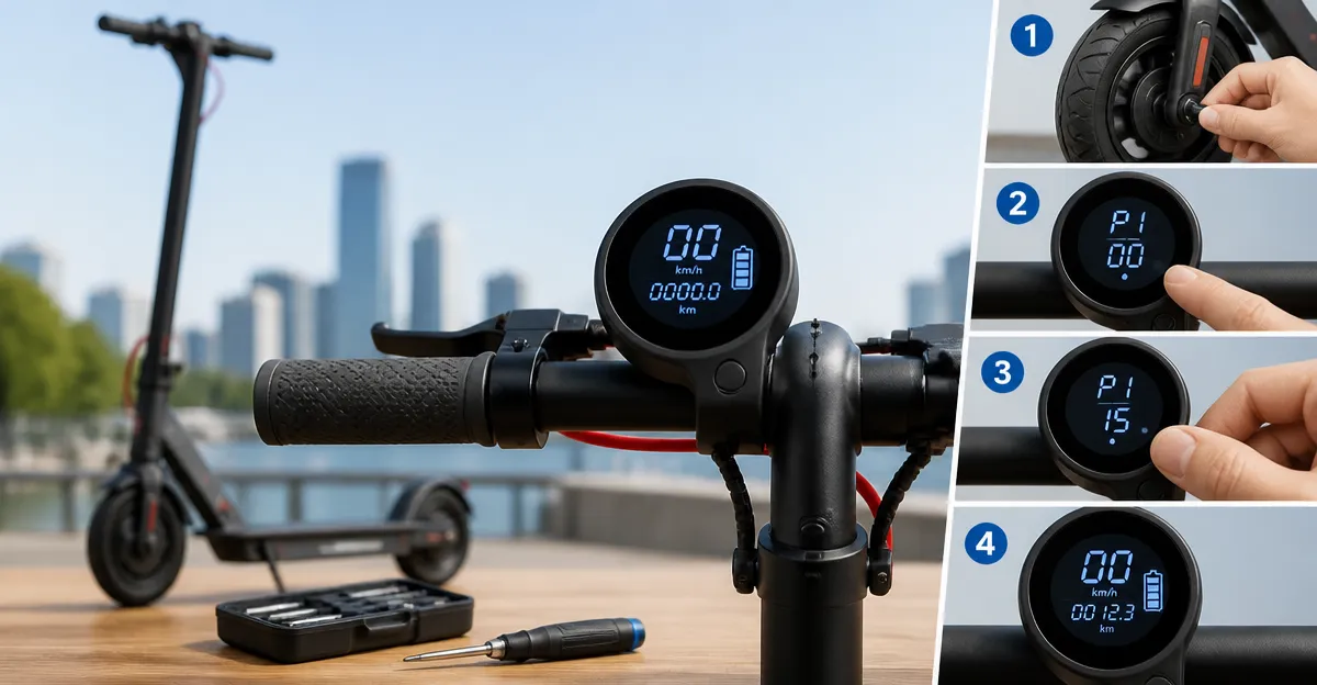 How to Calibrate Your Folding Scooter Speedometer and Odometer