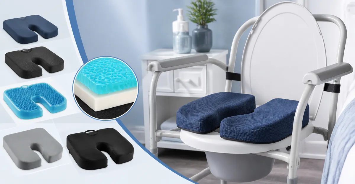Top 10 Pressure-Relief Seat Cushions for Bedside Commodes