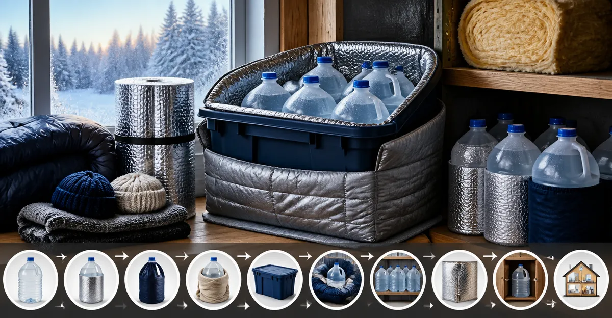 How to Prevent Water from Freezing in Emergency Storage