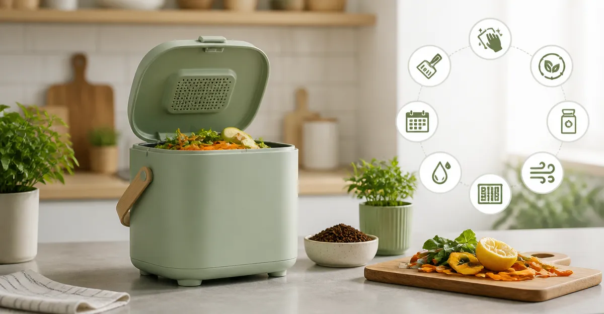 Countertop Composter Maintenance Checklist for Renters