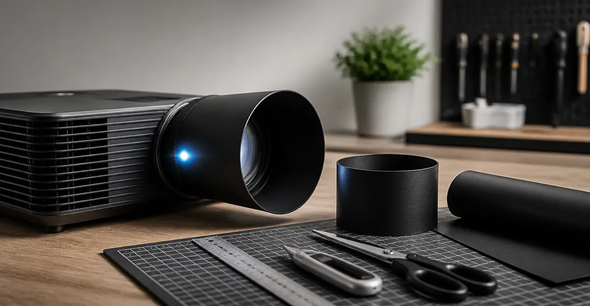 DIY Projector Lens Hood to Reduce Flare: Easy Step‑by‑Step Guide