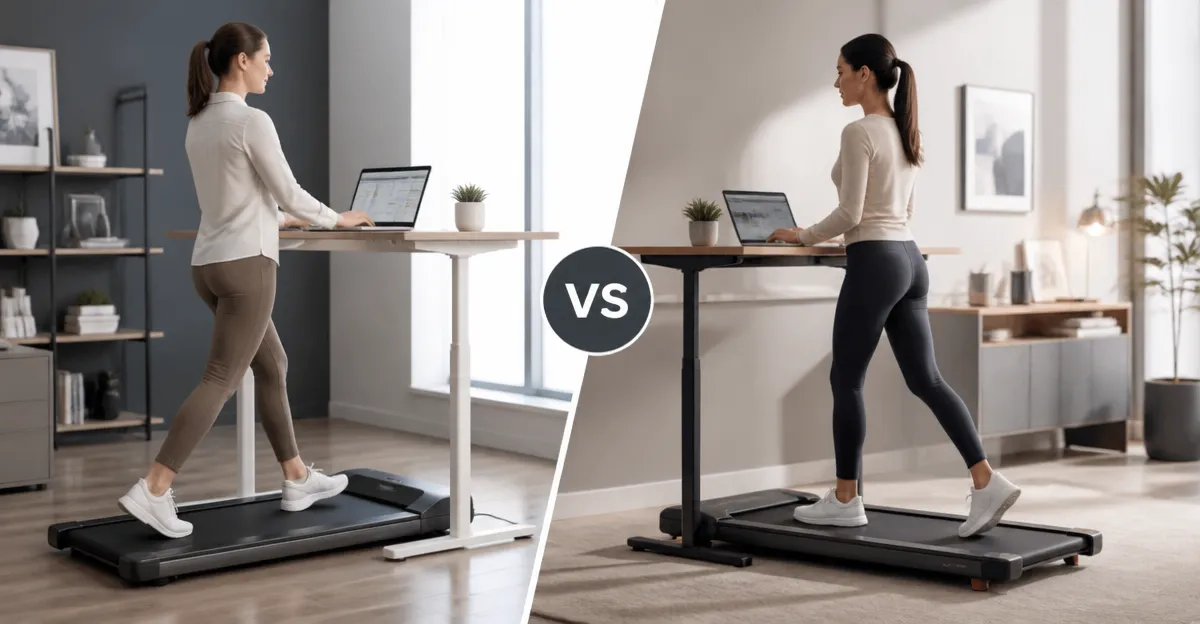 FOUSAE vs AUDAXFIT Under‑Desk Treadmills: Detailed 2026 Comparison