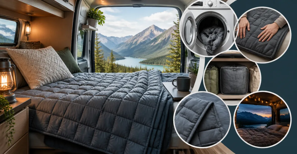 10 Must-Know Weighted Blanket Tips for Van Life and RV Care