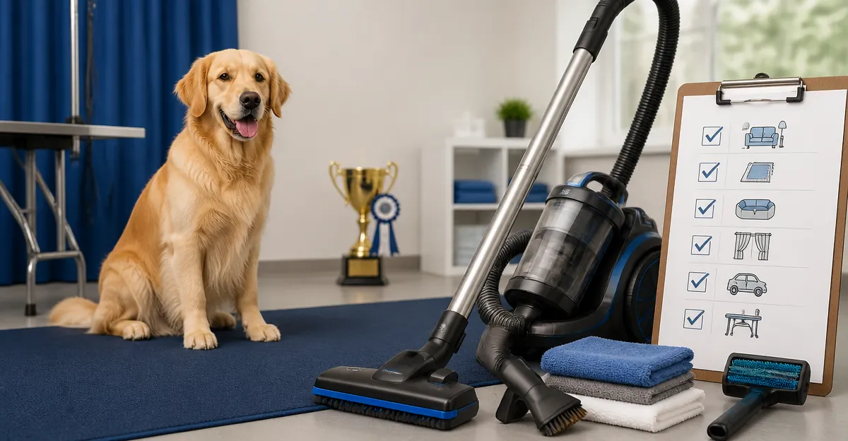 How to Vacuum Before a Dog Show – Pre‑Show Checklist