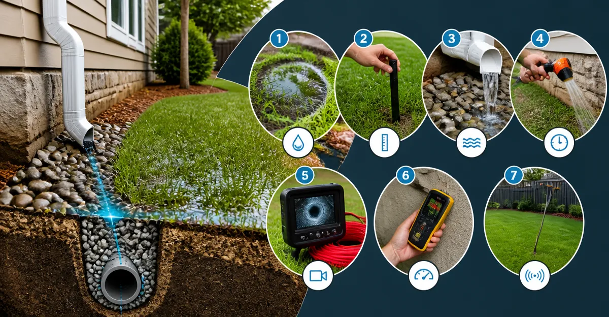 How to Detect a Clogged French Drain Without Digging: 7 Quick DIY Tests