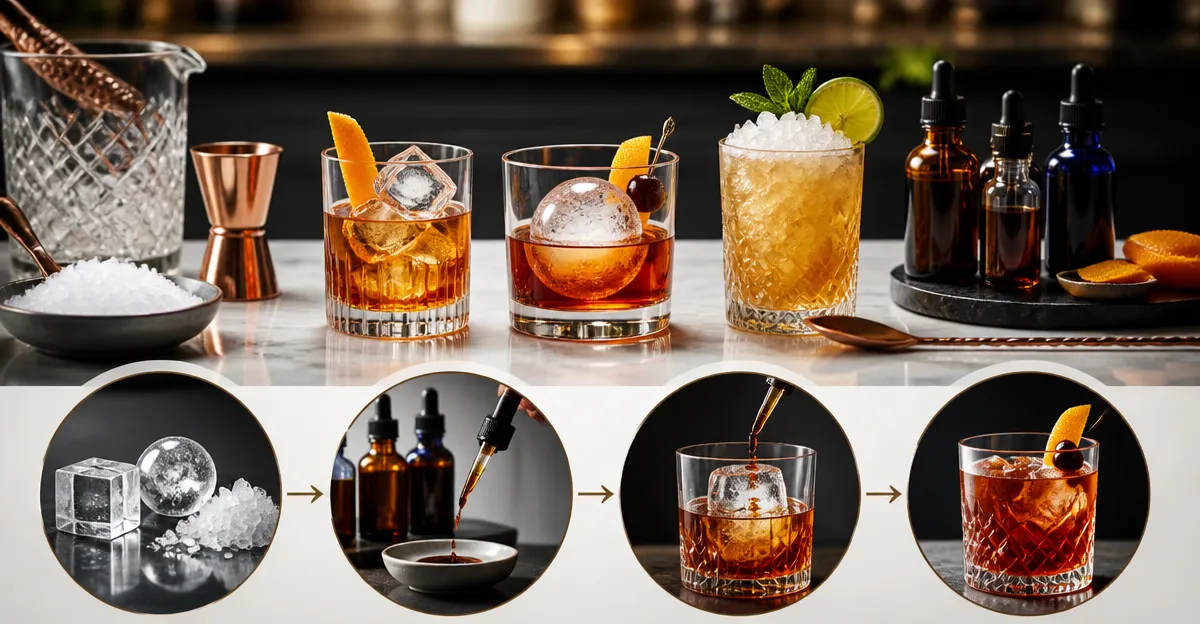 How to Pair Ice with Cocktail Bitters for Balanced Drinks