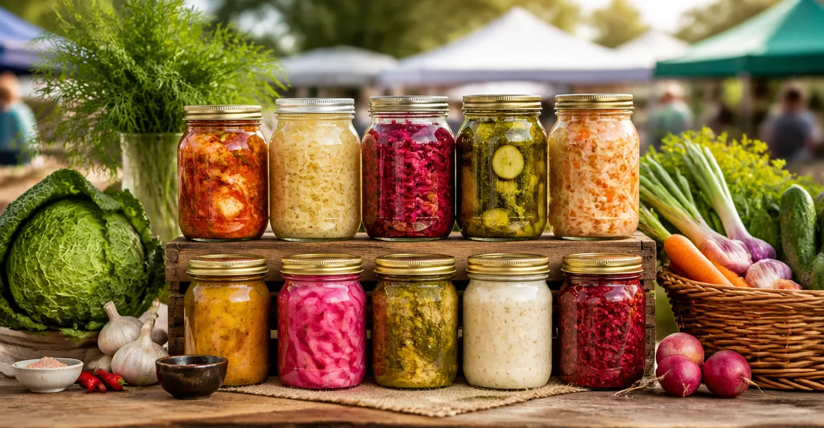 12 Best Fermented Food Product Bundles for Farmers Markets