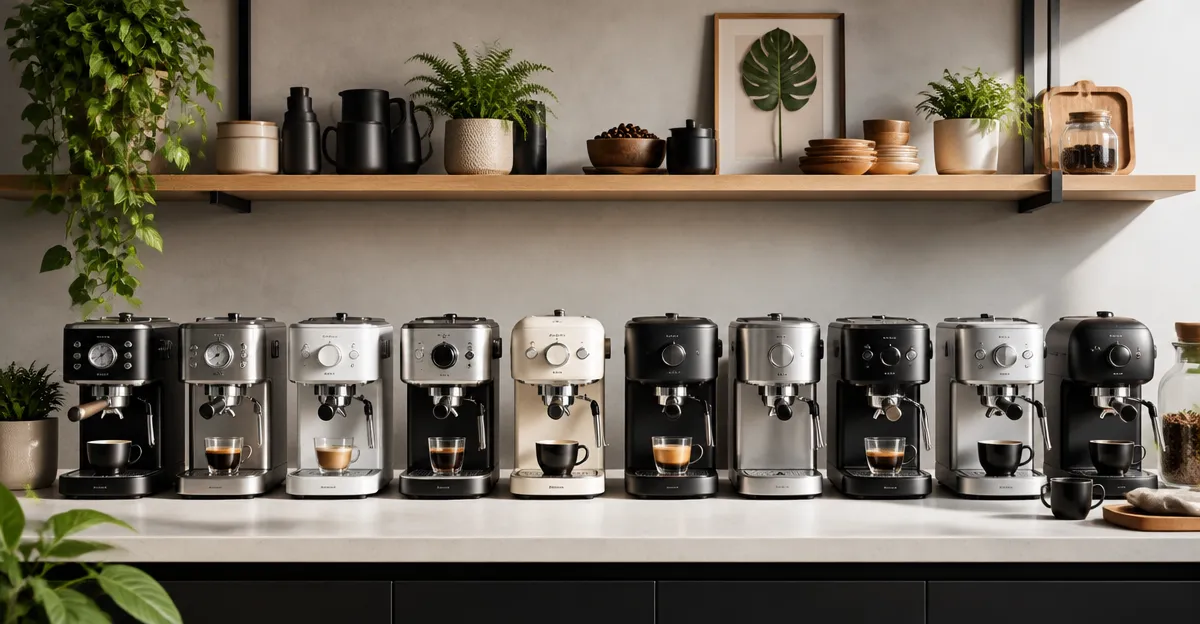 10 Best Compact Espresso Machines for Open Shelving