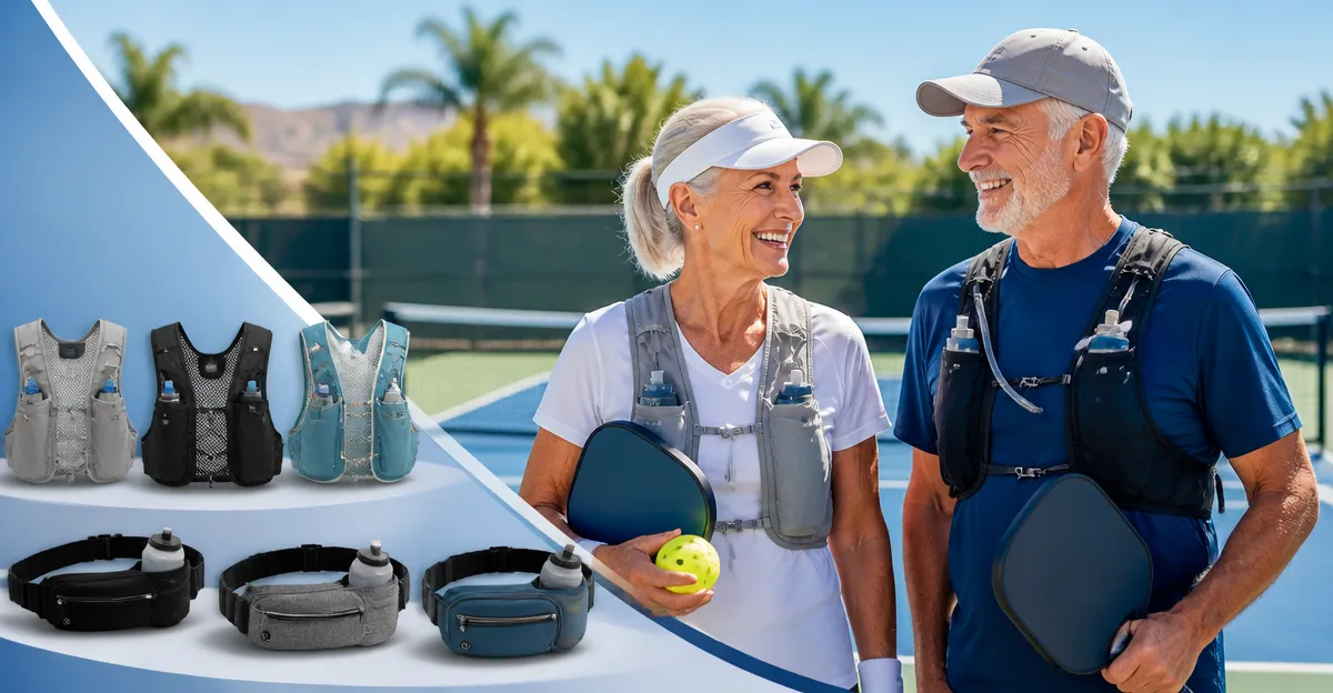 Best Hydration Vests & Belts for Pickleball Players Over 60