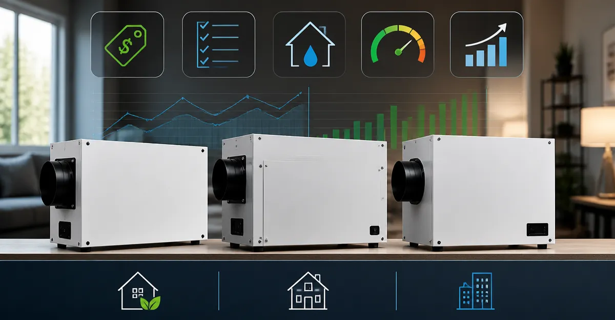 GoGuess vs DGVAM vs OWAAE Dehumidifiers: Detailed Comparison 2026