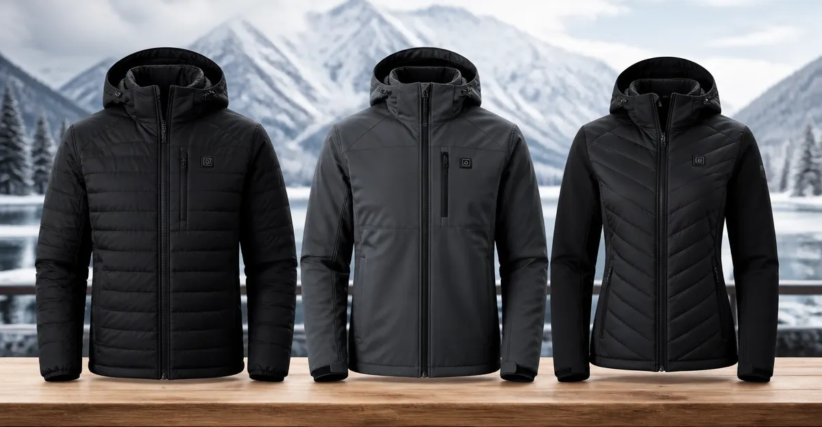 Heated Jackets Comparison: Brimekey, KOVNLO, Venustas